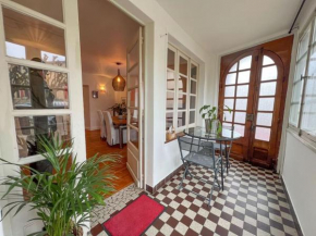 Maison de village avec jardin